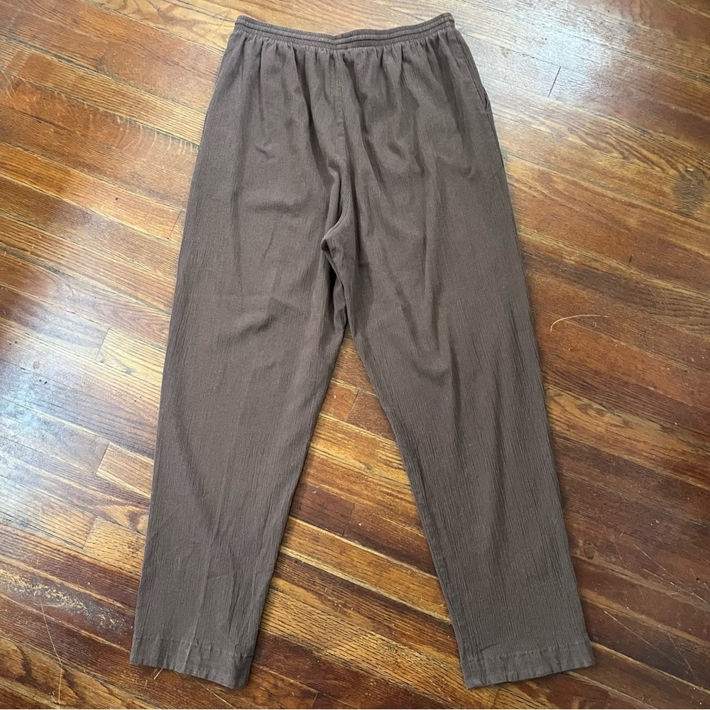Alfred Dunner Brown Pants Size 16